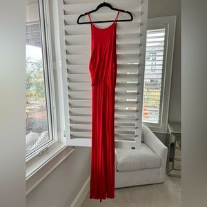 ✨NWT Red/Orange Maxi Dress✨